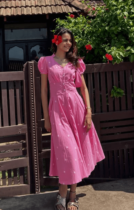 lovely pink dress alternate